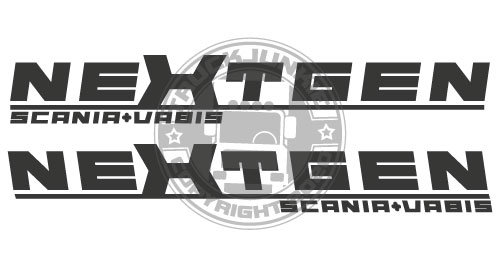 NEXTGEN SV - STICKER