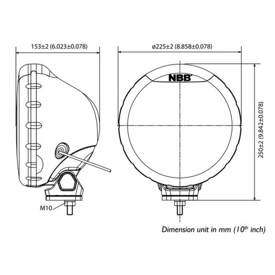 NBB 255 - LEDSON Xtreme FOCUS D2Y - LONGUE PORT&Eacute;E