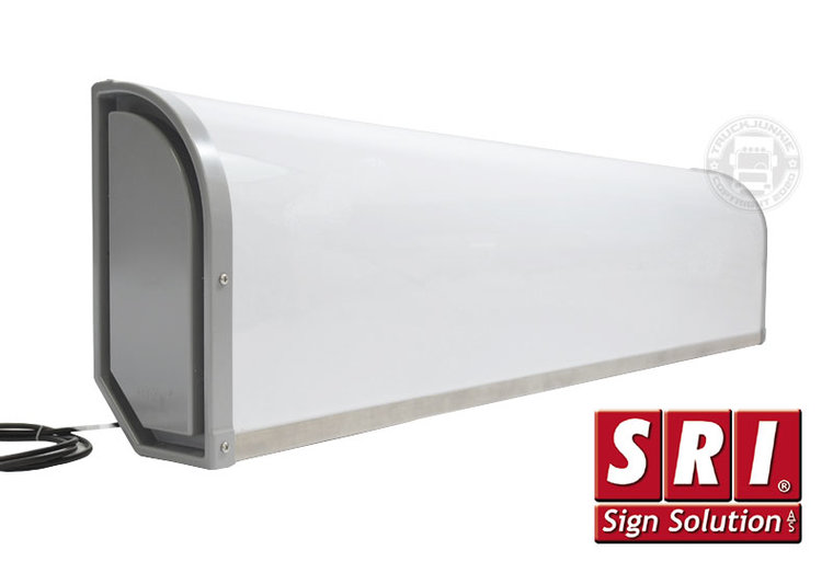 AEROSignLED lightbox made in Denmark for trucks