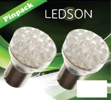 LED-BULB XENON LOOK - 24 DIODE  P21W  BA15s 