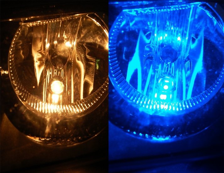 LED BLEU 5xSMD W5W 