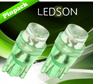 LED VERT 1 diode 24V W5W