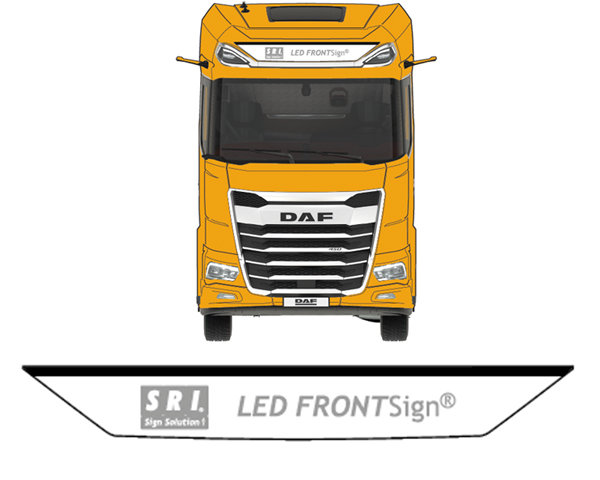 DAF XG+ LED PLAAT