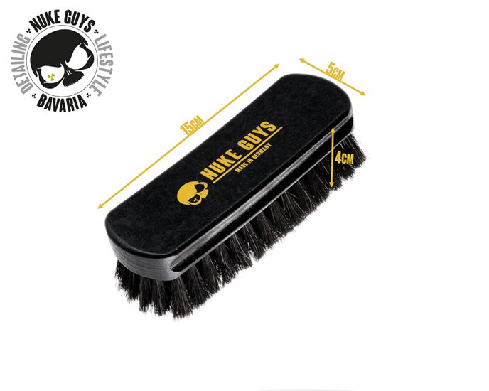 NUKE GUYS - BROSSE POUR CUIR ET TEXTILE - MOYENNE