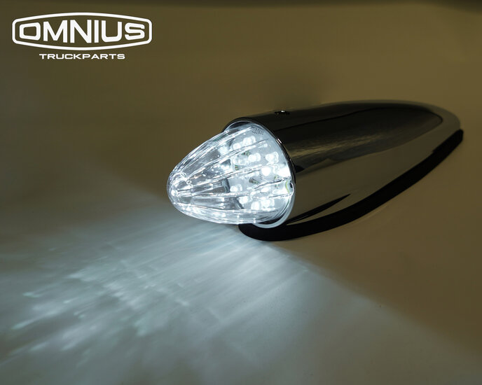 OMNIUS - LAMPE TORPILLE LED - BLANC