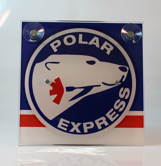 POLAR EXPRESS ROUGE/BLEU - LIGHTBOX DELUXE - KIT PLAQUE AVANT