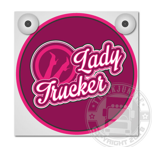 LADY TRUCKER - LIGHTBOX DELUXE - KIT PLAQUE AVANT