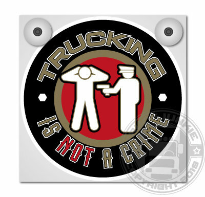 TRUCKING IS NOT A CRIME - LIGHTBOX DELUXE - KIT PLAQUE AVANT