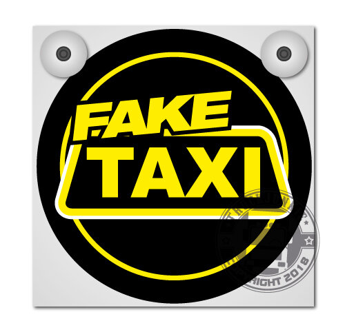 FAKE TAXI - ENSEIGNE LUMINEUSES - COMPLETE