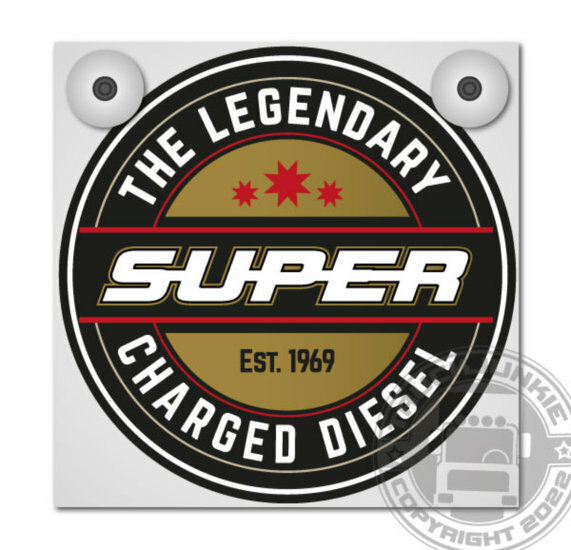 THE LEGENDARY *NEW* - SUPER CHARGED DIESEL - ENSEIGNE LUMINEUSES - COMPLET