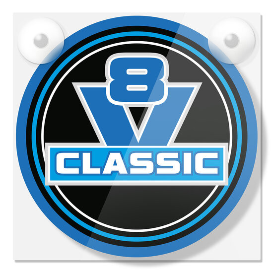 V8 CLASSIQUE BLEU - BO&Icirc;TE LUMINEUSE DE LUXE - COMPLET