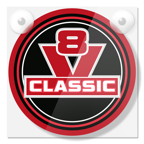 V8 CLASSIQUE ROUGE - BO&Icirc;TE LUMINEUSE DE LUXE - COMPLET