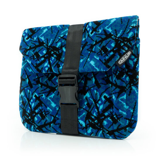 OMNIUS TABLET SLEEVE - BLUE PLUSH - BUCKLE LOCK