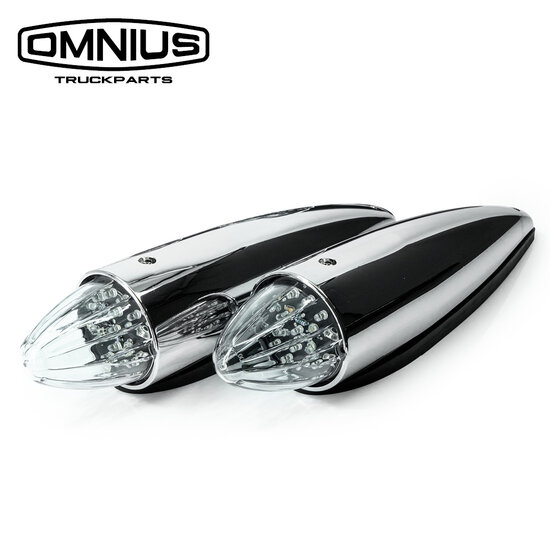 CRAZY DEAL 2X OMNIUS - LAMPE TORPILLE LED - BLANC