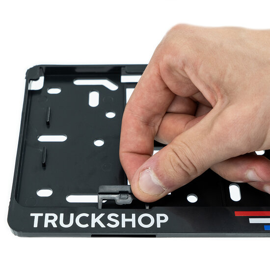 TRUCKJUNKIE - TRUCKSHOP HOLLAND - SUPPORT DE PLAQUE DIMMATRICULATION