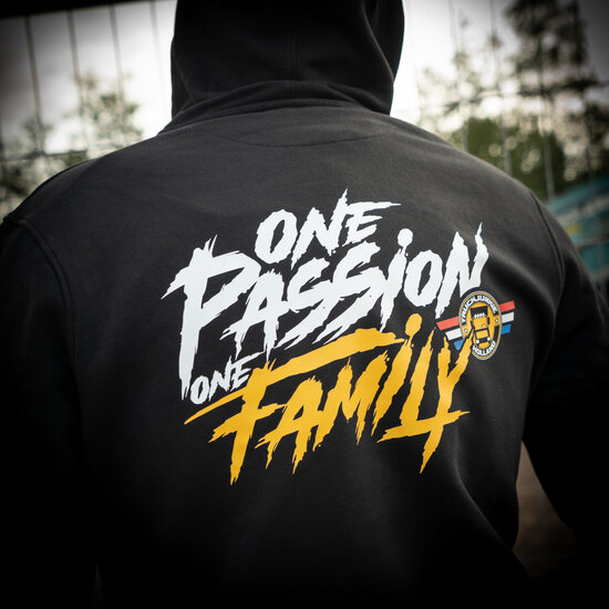 SWEAT &Agrave; CAPUCHE- TRUCKJUNKIE ONE PASSION ONE FAMILY - GRAFFIT&Eacute;