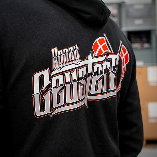 HOODIE - RONNY CEUSTERS LAAKDAL - CHROME - NOIR