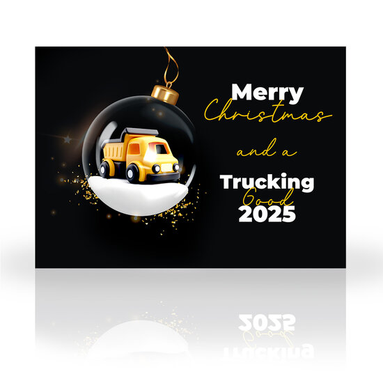 GIFT VOUCHER - MERRY X-MAS &amp; TRUCKING HAPPY NEW YEAR