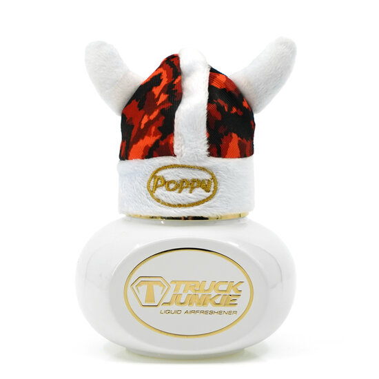 MINI BONNET - POPPY GRACE MATE - PELUCHE VIKING ROUGE