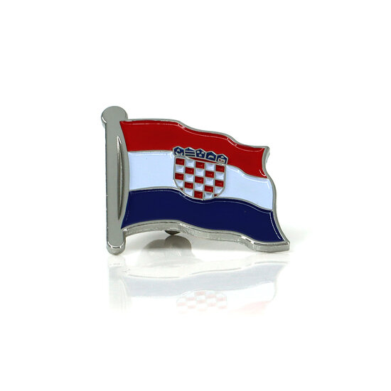 PIN - KROATI&Euml; - ZILVER