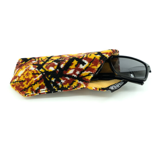 OMNIUS GLASSES CASE - YELLOW PLUSH