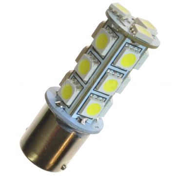 LED-LAMP XENON LOOK - 360  13 DIODE  P21W  BA15s 