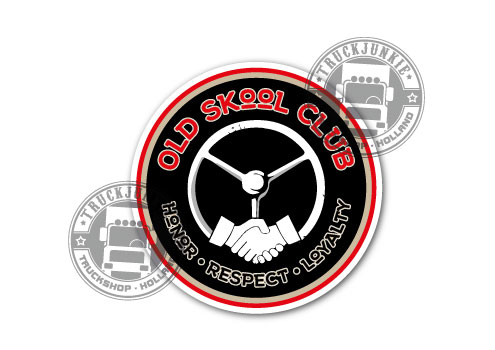 OLS DKOOL CLUB HONOR RESPECT LOYALTY STICKER 