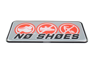 N&Oslash; SH&Oslash;ES - 3D DELUXE FULL PRINT STICKER