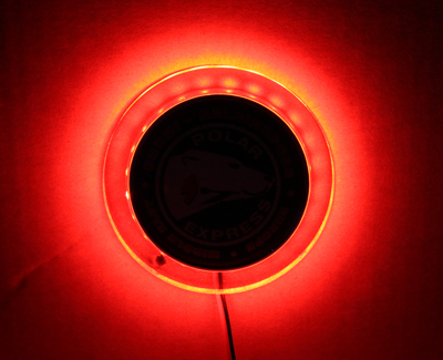 ROUGE - EMBL&Egrave;ME ILLUMIN&Eacute; - UNIVERSEL - 24V