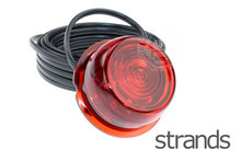 VIKING led ZIJMARKERING ROOD