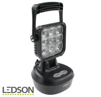 LEDSON - LAMPE DE TRAVAIL PORTABLE AVEC FONCTION FLASH 18W (rechargeable)