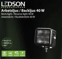 LEDSON VEGA F LED FEU DE RECUL / FEU DE TRAVAIL 40W