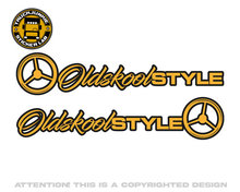 Oldskool style sticker