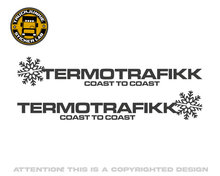 TERMOTRAFIKK COAST TO COAST WINDOW STICKER