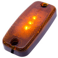 LAMPE LAT&Eacute;RALE 3 LED - ORANGE 9 ~ 36V