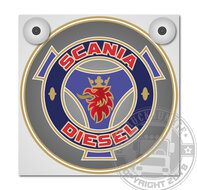 SCANIA DIESEL GRIFFIN - LIGHTBOX DELUXE - PLAQUE AVANT L&Acirc;CHE