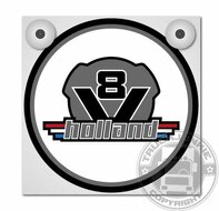 V8 HOLLAND - LIGHTBOX DELUXE - KIT PLAQUE AVANT