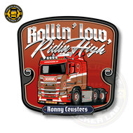 ROLLIN&#039; LOW RONNY CEUSTERS - AUTOCOLLANT FULL PRINT 