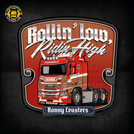 ROLLIN&#039; LOW RONNY CEUSTERS - AUTOCOLLANT FULL PRINT 