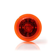 ORANGE 6 LED BROADSIDE LAMP - SANS E-MARKING GYLLE