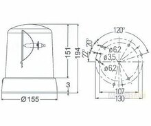 BALISE - HELLA KL7000F 24V