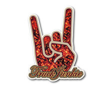 TRUCKJUNKIE HAND - PELUCHE - FULL PRINT AUTOCOLLANT