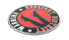 REDLIGHT DISTRICT STICKER VRACHTWAGEN TRUCK