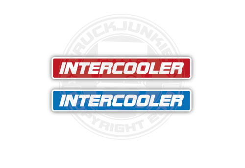 INTERCOOLER 15CM - FULL PRINT STICKER