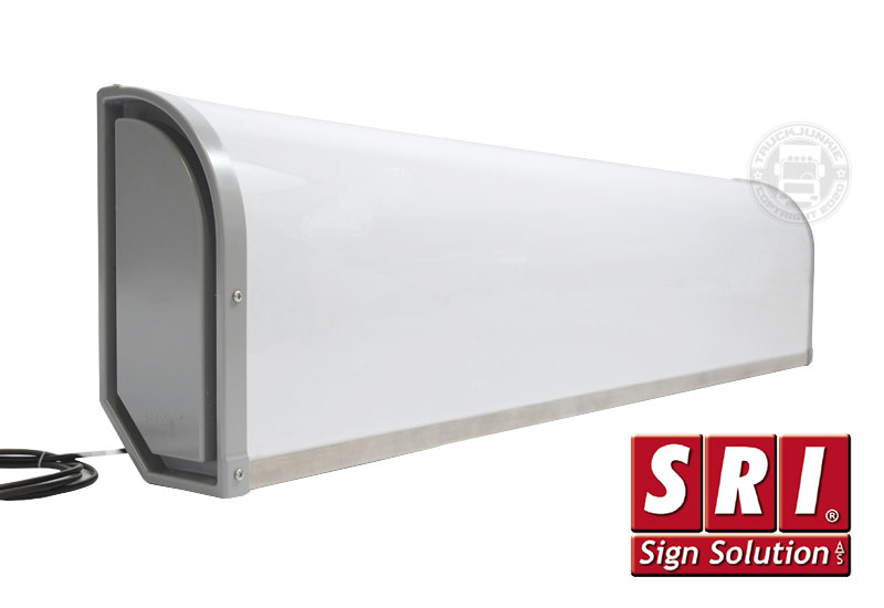 AEROSignLED lightbox made in Denmark for trucks