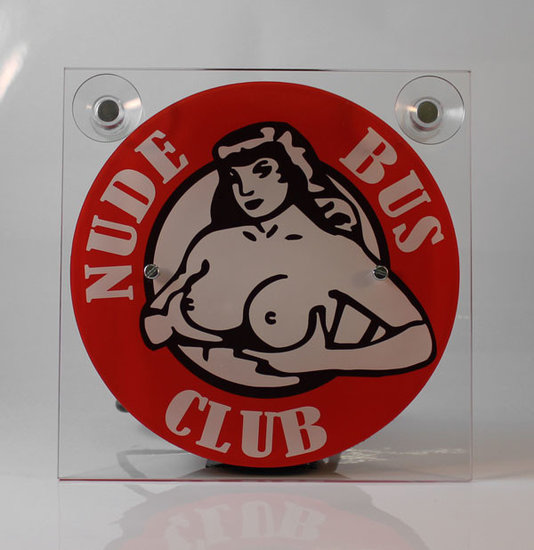 NUDE BUS CLUB-ENSEIGNE LUMINEUSES