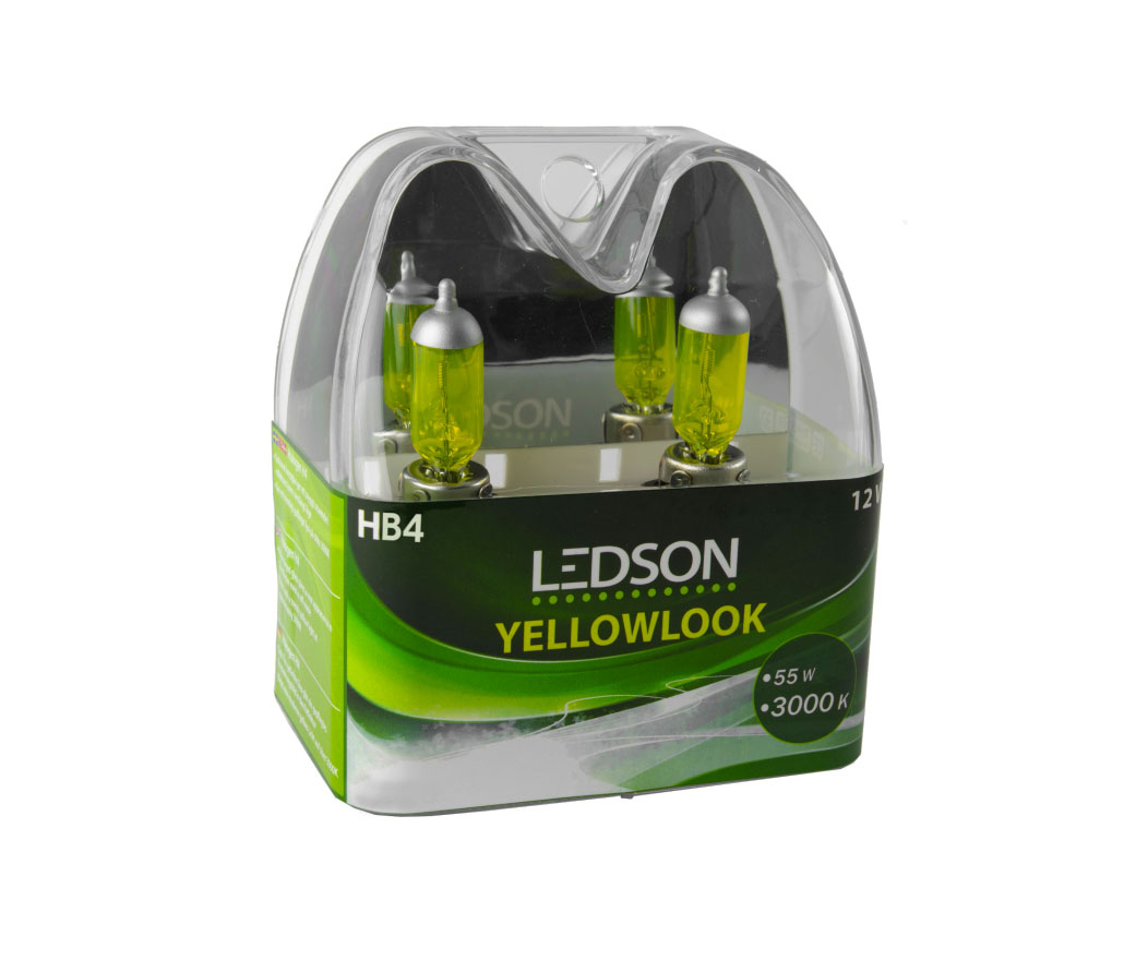 LEDSON - YELLOW LOOK 12V - 2PCS - HB4/9006