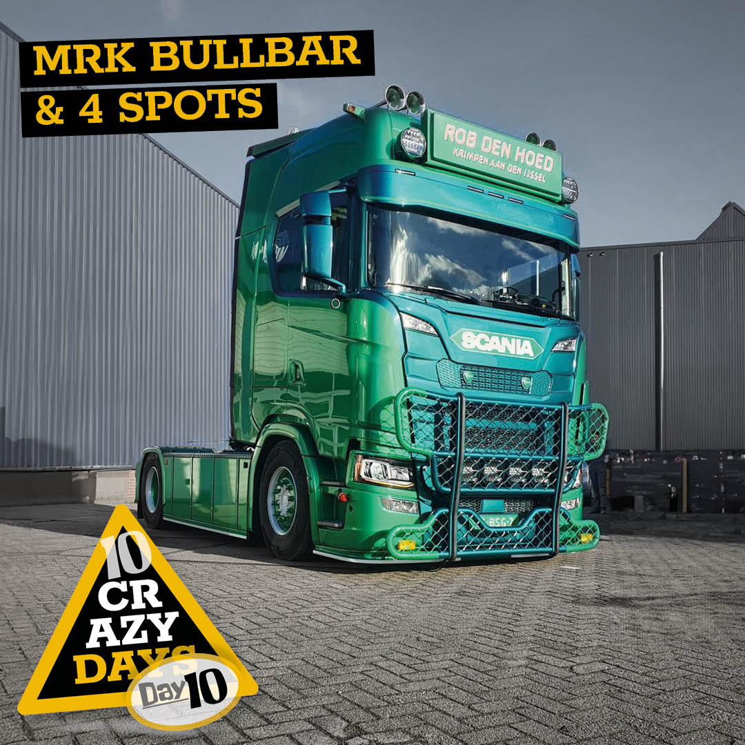 BULLBAR MRK MODEL X AVEC 4X LEDSON EPIX9+ POWERBOOST